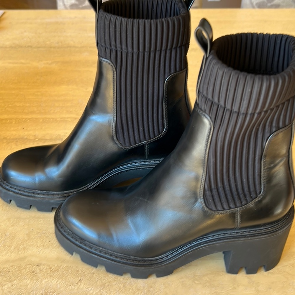 Zara lug boot size 38